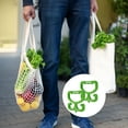 thumbnail image 4 of Grocery Bag Carriers Heavy Duty Handles Each Holds Up to 100lbs for Shopping and Transport Comfortable & Secure Lifting, 4 of 8