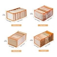 Storage Clothes Compartment Storage Mesh Compartment Drawer Bag Trouser