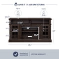thumbnail image 5 of BELLEZE TV Stand Media Entertainment Center - Astorga (Espresso), 5 of 7