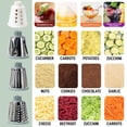 thumbnail image 3 of Rallador de queso KalraMay Rotary con mango para queso y verduras, 3 of 7