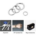 thumbnail image 7 of MAILINI 16PCS Spring O Ring Zinc Alloy Round Carabiner Snap Trigger Buckle Hooks Clip Keychain, 7 of 7