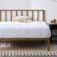 thumbnail image 4 of Rest Haven Bandon Metal Platform Bed with Headboard, Full, Gold, 4 of 15