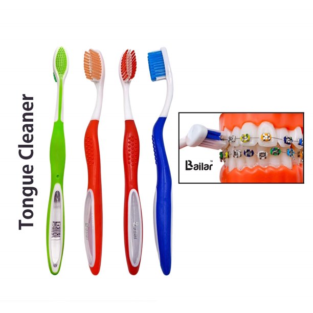 Braces Toothbrush Soft Bristle Orthodontic Toothbrush for Cleaning