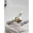 thumbnail image 3 of 2Ct Emerald Cut Lab Created Ruby & Sapphire Engagement Ring 14K Yellow Gold Plated 925 Silver Men's Ring, 3 of 4