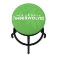 thumbnail image 5 of Trademark Gameroom Minnesota Timberwolves Fade Black Ribbed Barstool, 5 of 5