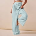thumbnail image 5 of LRen Wide Leg Pants Women Sweatpants Womens Baggy Pants Y2K Elastic Waist Jogger Sweatpants Track Summer Loose Fit Pants Streetwear, 5 of 5