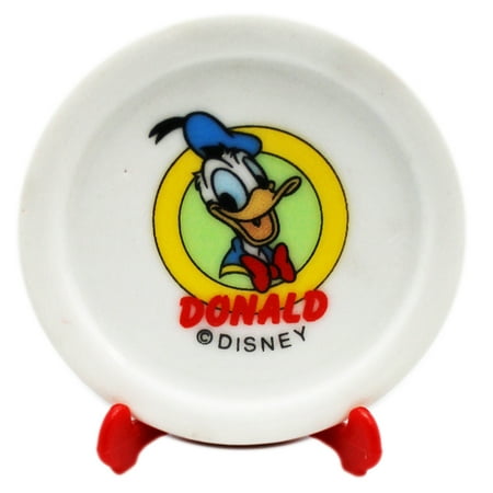 disney s donald and daisy duck decorative miniature plate set 2