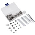 thumbnail image 4 of 40 Sets Leather Accessories Press Studs, Button Fasteners, Snap Button For Bags For Jacket For Jeans, 4 of 8