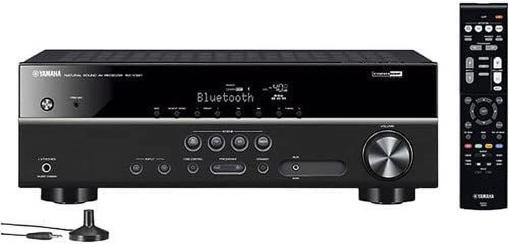 Yamaha 5.1-Channel Wireless Bluetooth 4K A/V Home Theater Receiver + Yamaha Easy-to-Install Natural Sound Moisture Resistant 6.5" High Performance In-Ceiling Speakers (Set of 6) - image 2 of 5