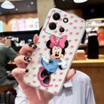 thumbnail image 3 of Clear Phone Case For Infinix NOTE 10 11 12 30 30i SMART 5 6 7 ZERO CAMON 19 20 PRO Case Shell Mickey Minnie Mouse Anime Cartoon, 3 of 5