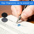 thumbnail image 4 of Fingerprint Ink Pad,2 PCS Finger Print Ink Pads,Blue Thumbprint Ink Pad,Ink Pad for Fingerprints Portable Fingerprint Kit for Security ID Fingerprint, 4 of 5