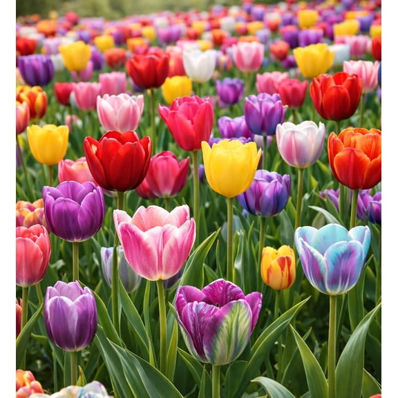 Spring Tulip Garden Bulbs for Planting | Pre-Chilled and Ready to Grow (10 Bulbs)