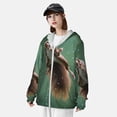 thumbnail image 3 of Lsque Squirrel UPF 50+ Lightweight Sun Protection Men's Women's Long Sleeve Shirt, Hoodie Performance -Medium, 3 of 9
