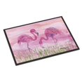 thumbnail image 1 of Carolines Treasures SC2018JMAT Tapis Intérieur Ou Extérieur Flamants Roses 24 x 36 Po, 1 of 4