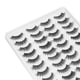 thumbnail image 4 of 20 Pairs Makeup False Lashes Salon Long Curly Thick ThreeDimensional False Eyelashes(25# ), 4 of 5