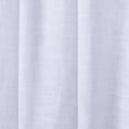 thumbnail image 4 of Quality Home Linen Blend Blackout Curtains - Antique Bronze Grommets - 52" W x 84" L - Optic White (Single Panel), 4 of 4