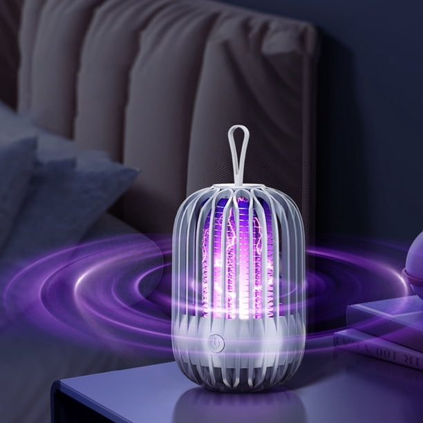 Lámpara Led Antimosquitos, Repelente de Mosquitos, Recargable Por Usb, para Baño, Cocina, Oficina y Dormitorio.