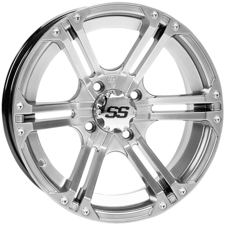 UPC 033259003232 product image for ITP SS212 Aluminum Wheel Front Or Rear 12x7 Machined W/Black Fits 08-12 Kawasaki | upcitemdb.com