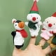 thumbnail image 5 of KIDS PREFERRED Juego de marionetas de dedo navideñas con trineo, 10 piezas, juguetes de peluche de animales navideños, juguetes de fiesta con manos para dedos, 5 of 5