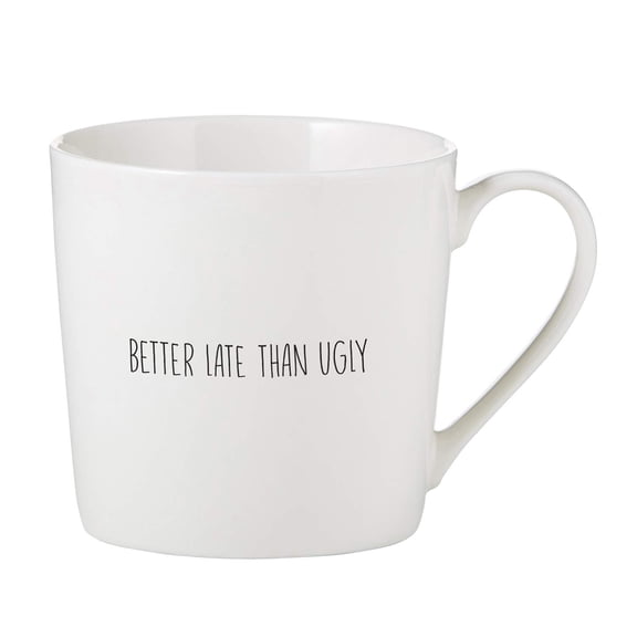 Christian Brands B4390 Better Late Than Ugly Café Mug