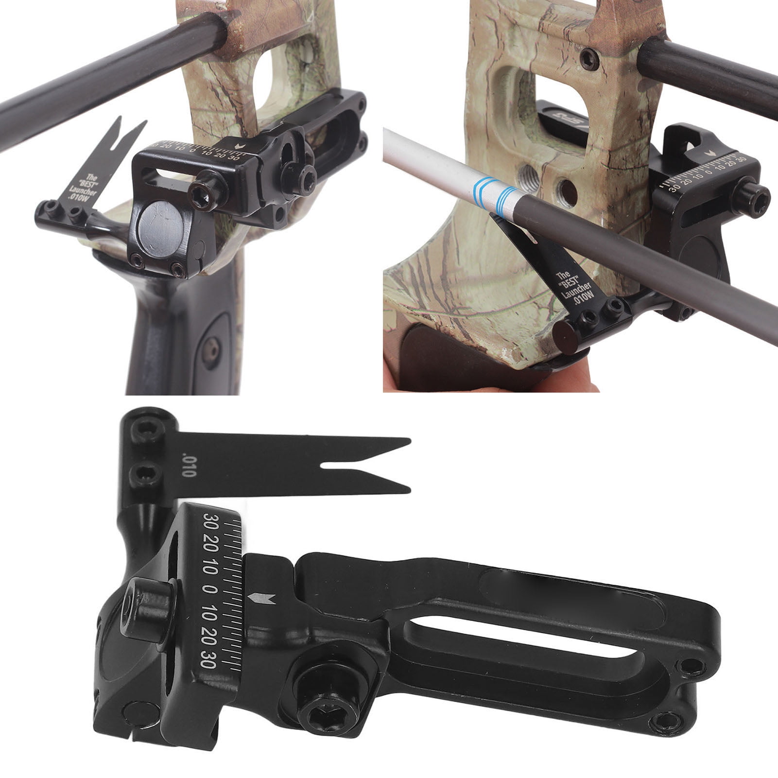 Compound Archery Rest, Anti Drop Rest 3 Gear Height Adjustment With