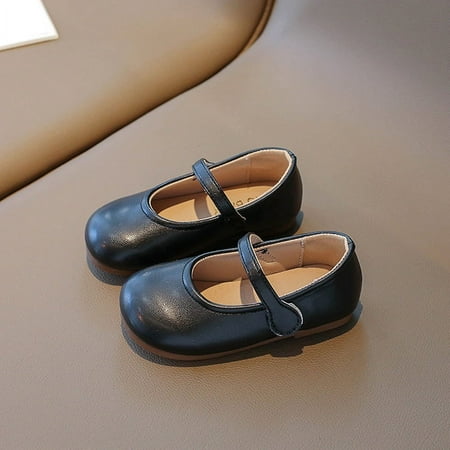 

Girls‘ shoes spring new soft bottom Velcro cute shoes fashionable western style girls‘ shoes