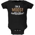 thumbnail image 1 of I'm A Moose What's Your Superpower Soft Baby One Piece, 1 of 1