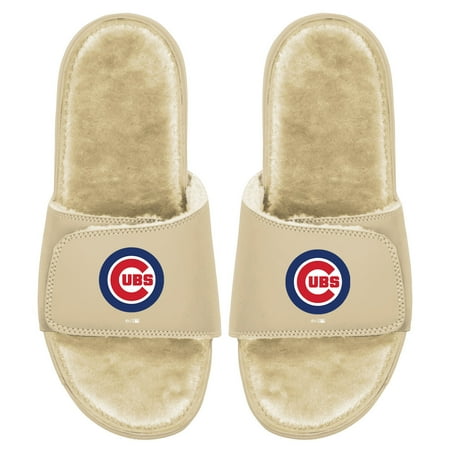 

Men s ISlide Tan Chicago Cubs Dune Faux Fur Slide Sandals