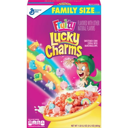 Fruity Lucky Charms Cereal - Walmart.com