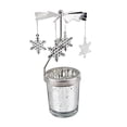 thumbnail image 1 of GUOOL Romantic Rotating Candle Holder Decoration Centerpieces Ornament Candlestick for Snowflake, 1 of 9