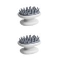 thumbnail image 1 of Advancent Cepillo de de raíces para el cabello para ducha blanco 2piezas, 1 of 6