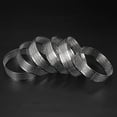 thumbnail image 2 of 18X Circular Stainless Steel Porous Tart Ring Bottom Tower Pie Cake Mould Baking Tools, 8cm, 2 of 7