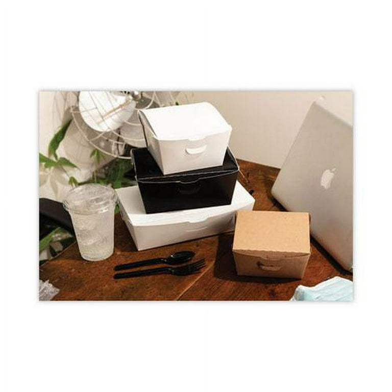 EarthChoice OneBox Paper Box, 46 oz, 4.5 x 4.5 x 3.25, White, 200/Carton EarthChoice OneBox Paper Box, 46 oz, 4.5 x 4.5 x 3.25, White, 200/Carton
