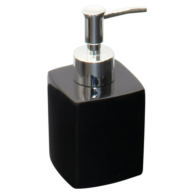 bomba ina, manual, vacía recargable, de loción para champú , LxAnxAl: 6,5x6,5x8cm Baoblaze Dispensador de botellas con bomba
