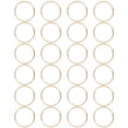 thumbnail image 3 of KAKOWELY 24pcs Circular Curtain Hanging Rings Household Metal Circular Curtain Rings2.36"X2.36"X0.12", 3 of 4