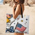 thumbnail image 5 of Patriotic Duck Freedom Fireworks Summer Fun Outdoor Picnic Blanket, Foldable Waterproof Beach Mat, Portable Beach Blanket for Beach Camping, Hiking, Family Concerts, 5 of 8