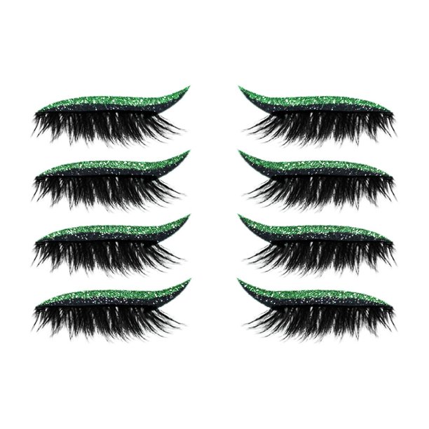 Delineador de Ojos Adhesivo YONGSHENG 4 par/set Plástico Halloween