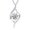 Moissanite-1, variant on FANCIME Moissanite Necklace for Women 925 Sterling Silver Moissanite Pendent Necklace Anniversary Mother's Day Valentines Sparkling Gift for Her