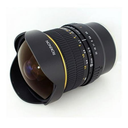 Rokinon FE8M-NEX 8mm f/3.5 Fisheye Lens for Sony E-Mount Cameras (NEX and (Best Portrait Lens For Sony Nex 7)
