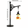 thumbnail image 3 of Ghost Library Shelf Light - Iron Craft Battery Operated Night Light, Hanging & Standing Bookcase Lamp, Halloween Decor & Gift for Literary Lovers, 3 of 5