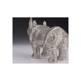 thumbnail image 2 of Keren Kopal RX1982 Rhino Enamel Painted Trinket Box with Austrian Crystals, 2 of 7