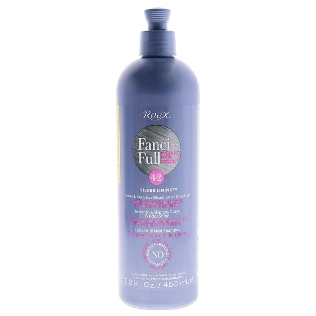 Tinte instantáneo para el cabello Roux Fanci-Full Rinse 42 Silver Lining 15.2 oz