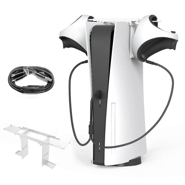 o7X JYS JYS-P5160 For PS5 Game Controller Hanger Holder and Charging j8Q Cable Kit for PS VR2 Access