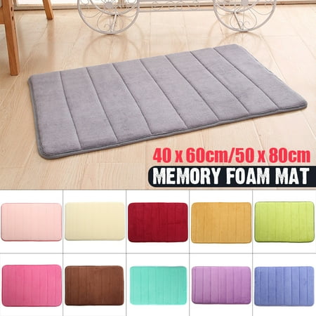 16 X24 20 X31 Soft Memory Foam Mat Bathroom Bedroom Door Mat