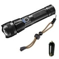 thumbnail image 1 of axGear Lampe de Poche à DEL Super Brillante Rechargeable 10000 Lumens Étanche pour l'Extérieur, 1 of 9