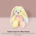 thumbnail image 3 of Mon Ami Mini Rainbow Bunny Plushie - Juguete de peluche de 8 "" para niños Juguete de peluche de conejito suave y tierno Lindo regalo de Pascua o cumpleaños Juguete abrazable Adorable juguete de peluc, 3 of 5