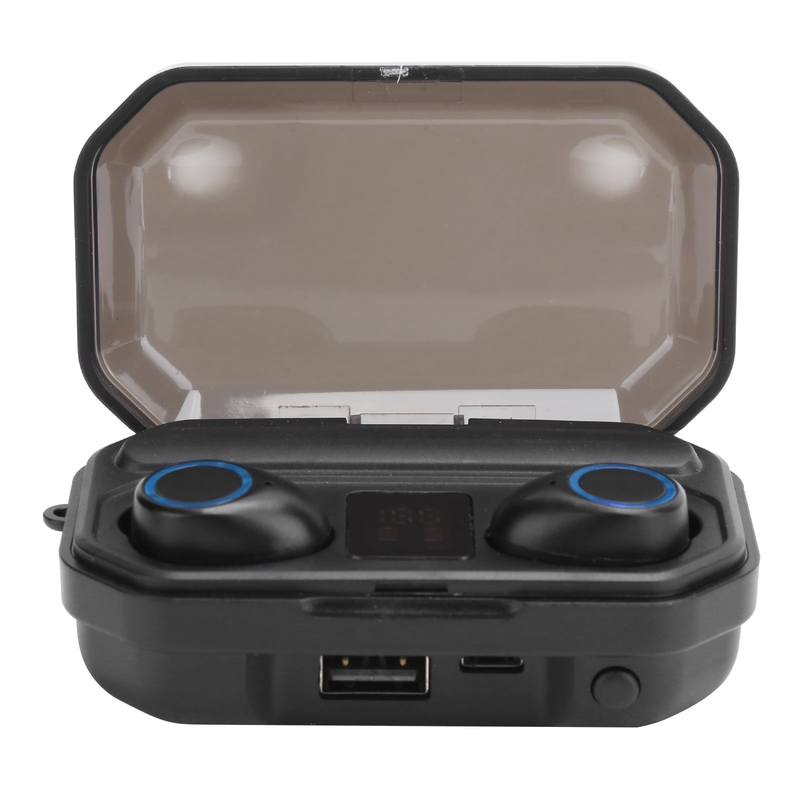 M12 InEar Bluetooth 5.0 Earphone Digital Display True Wireless Headphone Touch Control