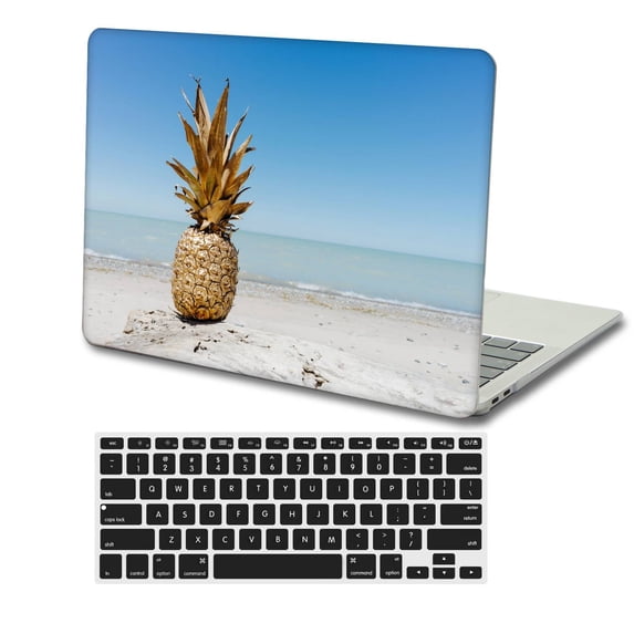 KSK KAISHEK Hard Protective Shell Case Cover Compatible with Old MacBook Air 13"( Not Retina Display, 2017-2014/2013//2012/2011/2010) + Black Keyboard Cover Model A1466 A1369, Plants series 0511
