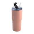 thumbnail image 4 of Termo Nuvó Doble Pared Acero Inoxidable, Color Rosa con Popote, Capacidad 600 ml, 4 of 6