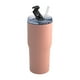 thumbnail image 4 of Termo Nuvó Doble Pared Acero Inoxidable, Color Rosa con Popote, Capacidad 600 ml, 4 of 6